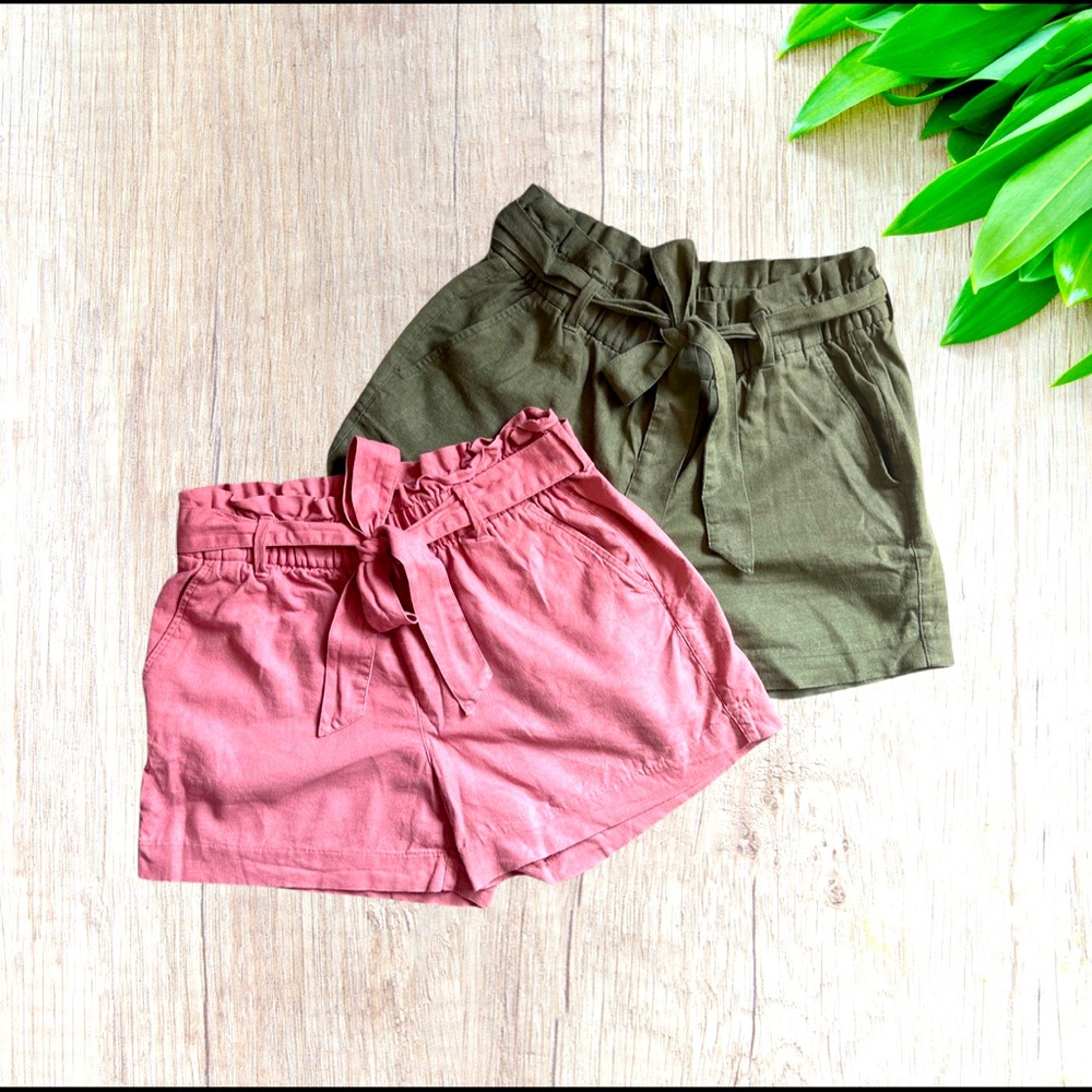 High waisted shorts